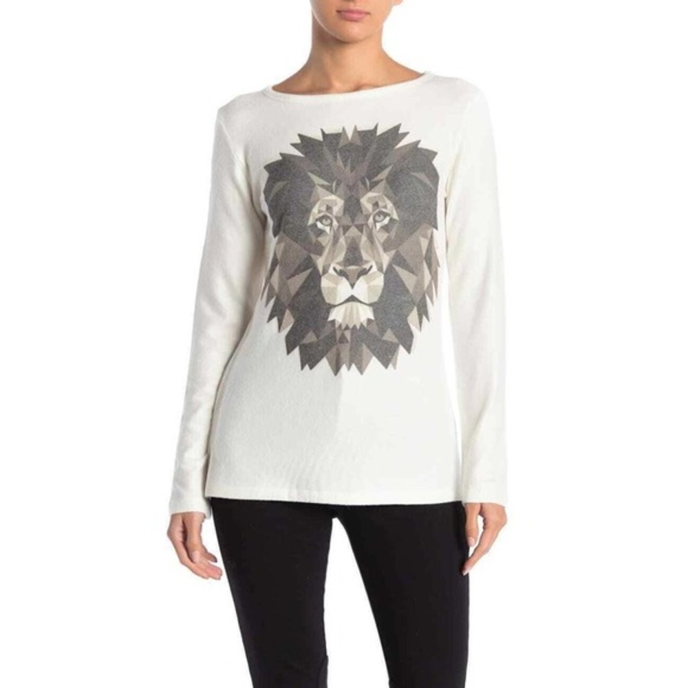 Go Couture Boatneck Hacci Sweater Top Size Large